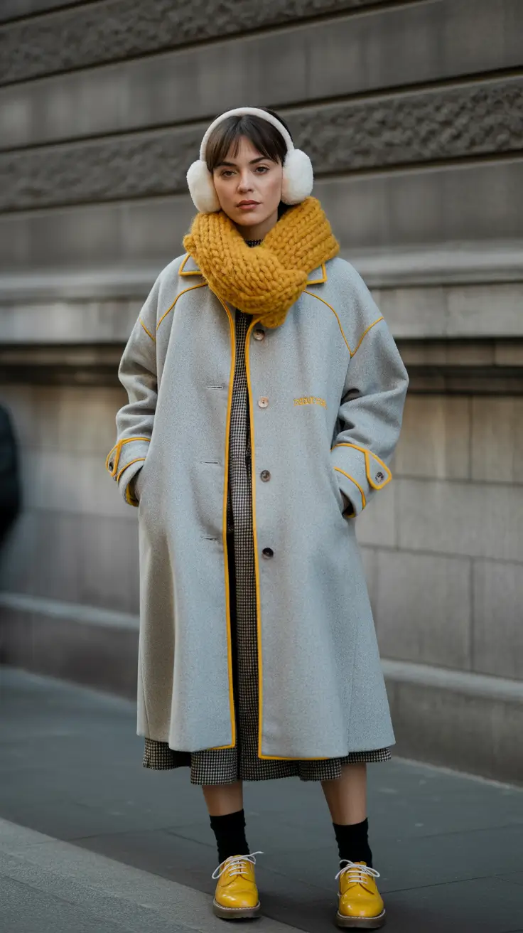Chic Winter Fits 2025 - 2026 Yellow Pop