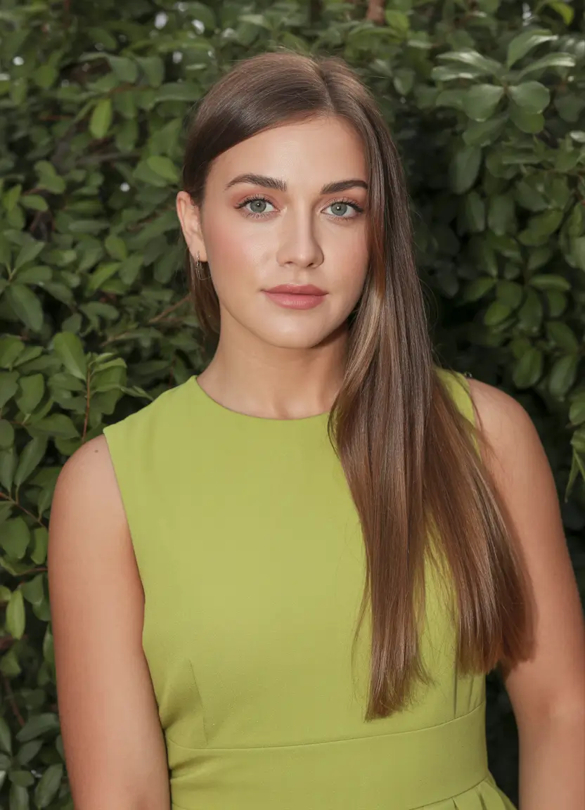 deep winter hair colors inspiration 2025 2026 Classic Brunette Shine with Sleek Finish