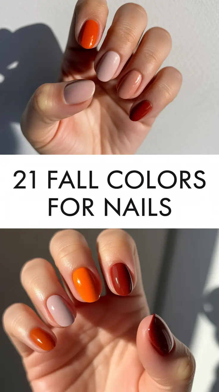 Fall Colors for Nails 2025: The Best Autumn Designs, Shades & Trends