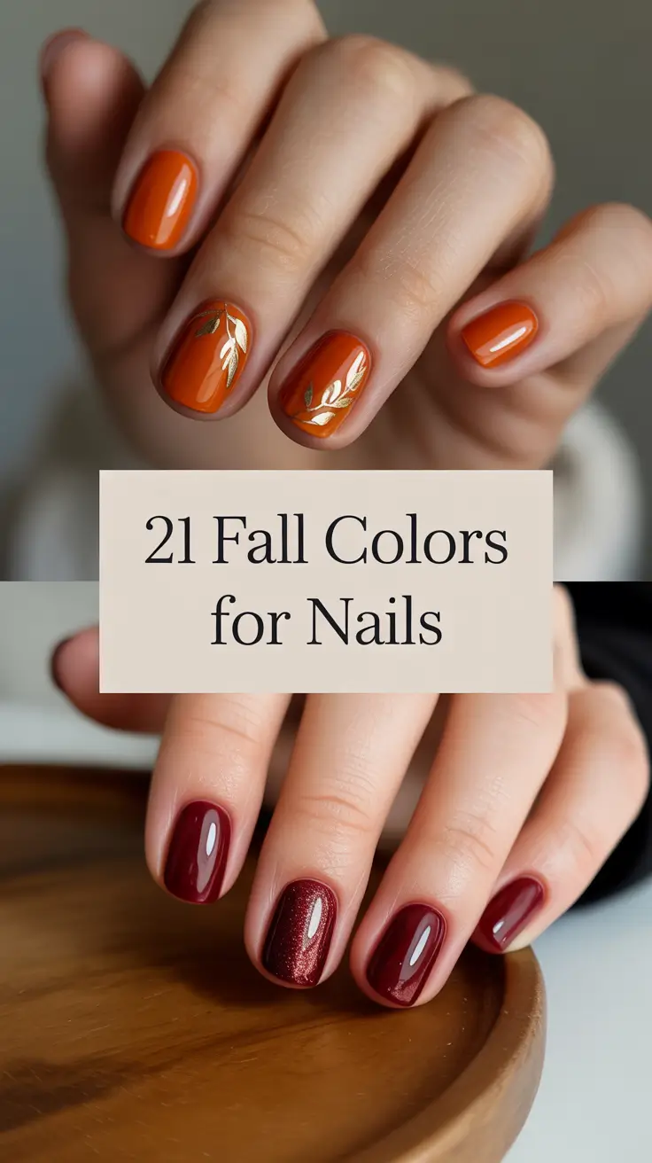 Fall Colors for Nails 2025: The Best Autumn Designs, Shades & Trends