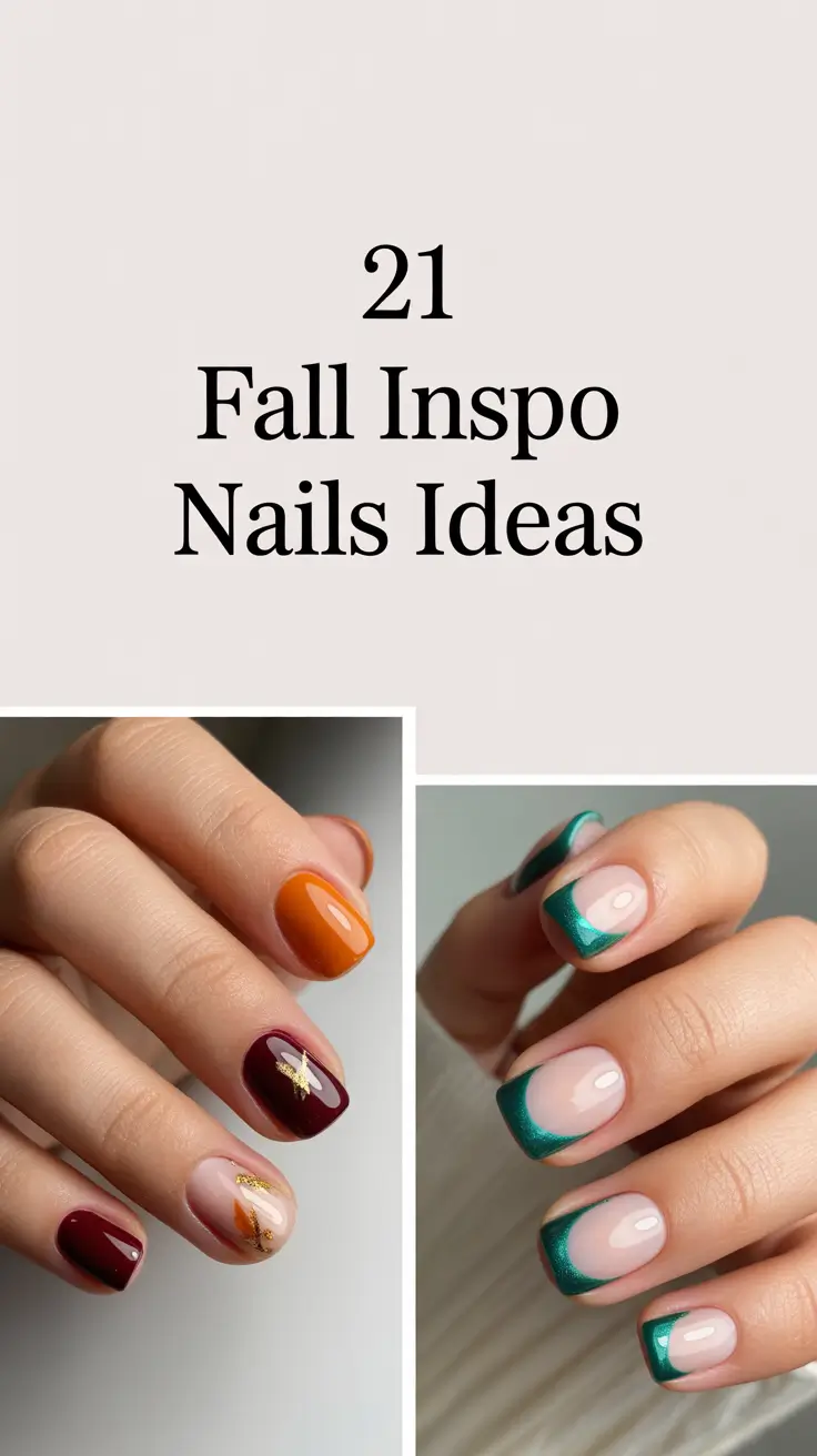 Fall Inspo Nails Ideas 2025: Trendy Designs, Colors & Art for Every Style