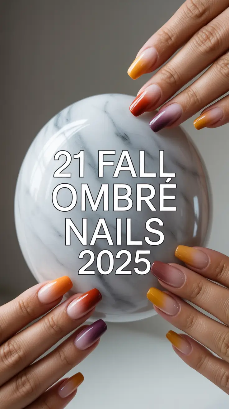 Fall Ombré Nails 2025: Stunning Designs and Fresh Ideas for Autumn Colors