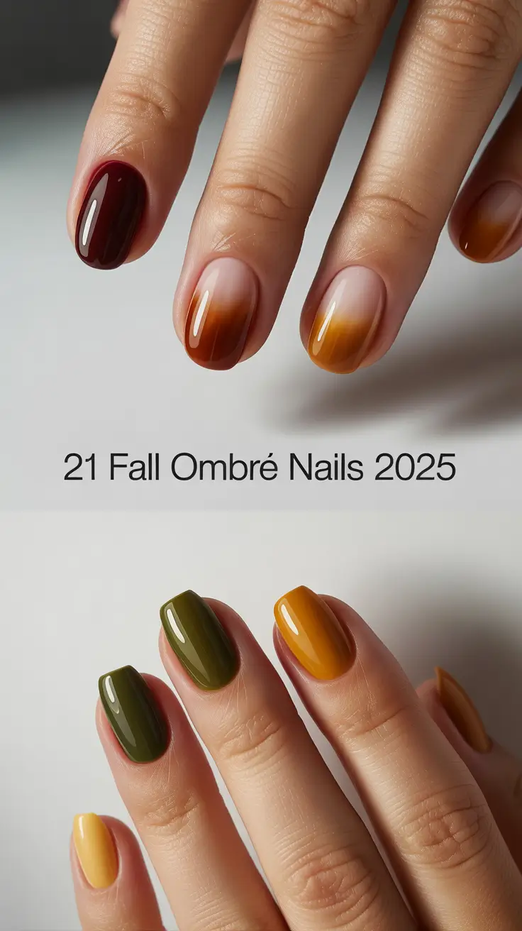 Fall Ombré Nails 2025: Stunning Designs and Fresh Ideas for Autumn Colors