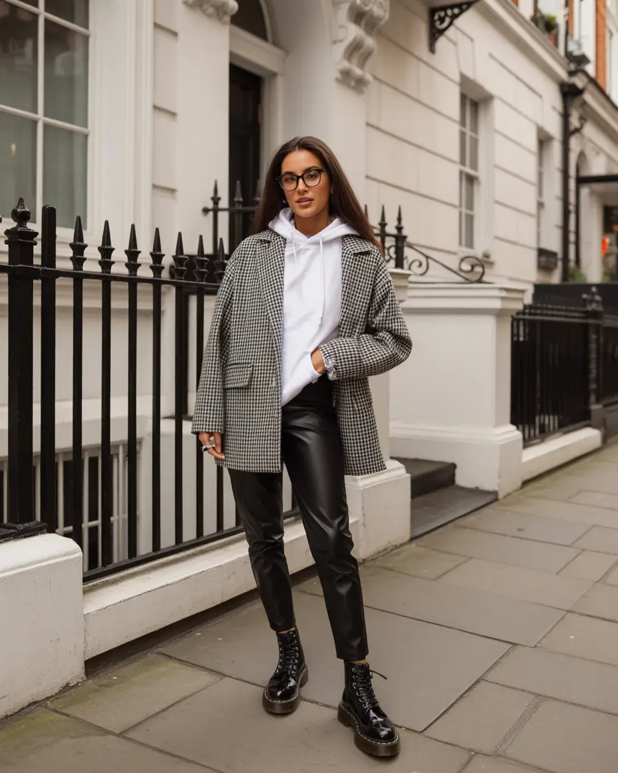 fall winter outfits work office wear Smart Casual Remix