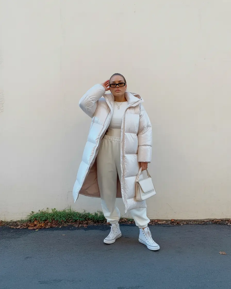 fall winter outfits 2025 2026 trends Winter White Confidence