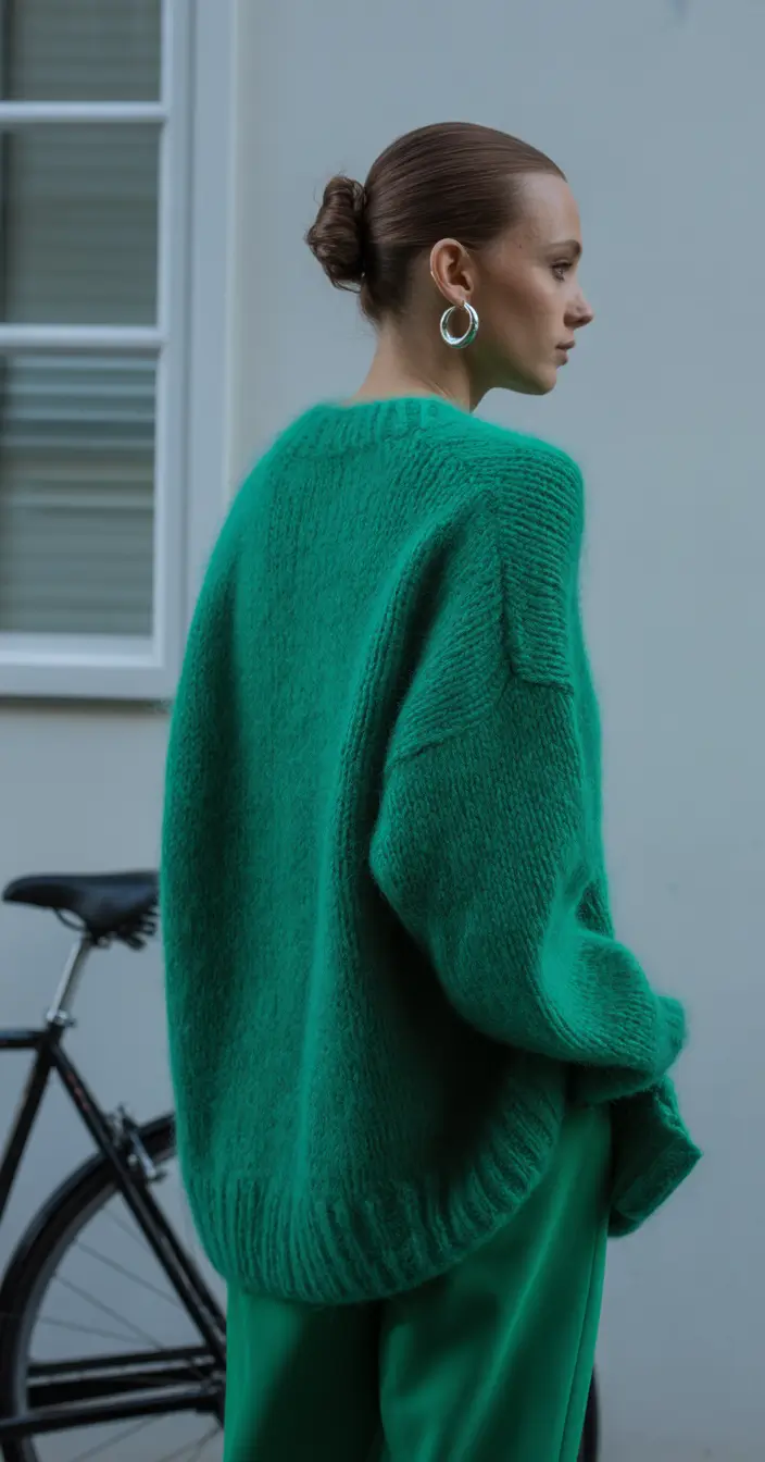 fall winter outfits elegant Monochrome Minimalism