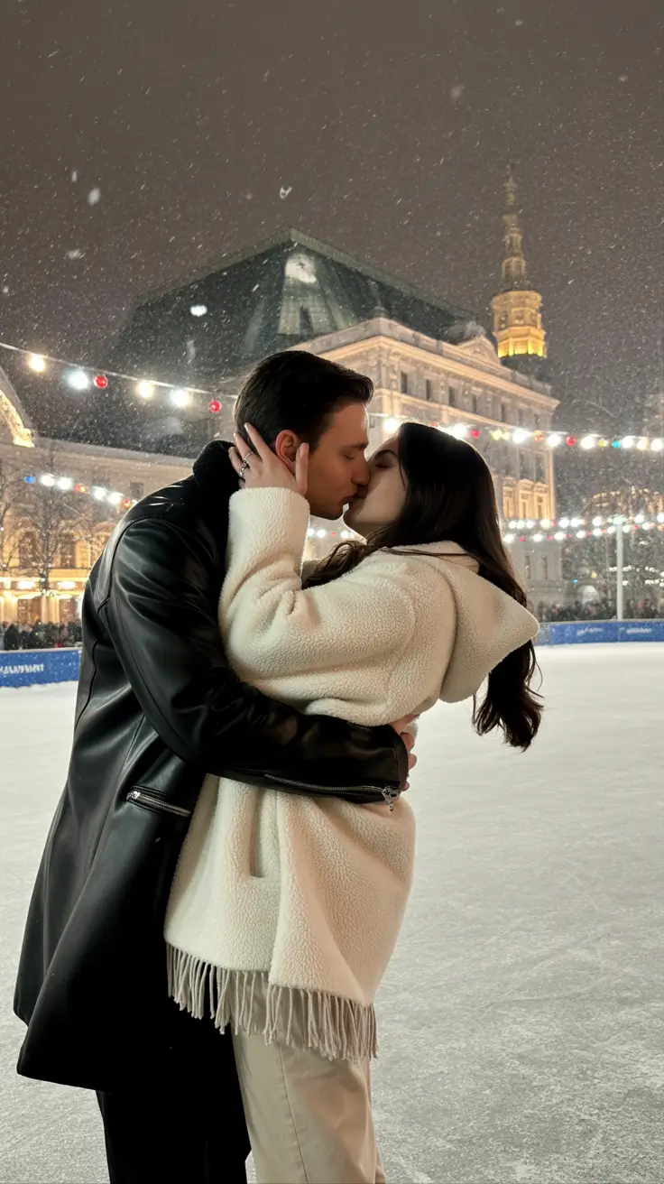 Family photo outfits winter 2025-2026 Romantic Nighttime Glam