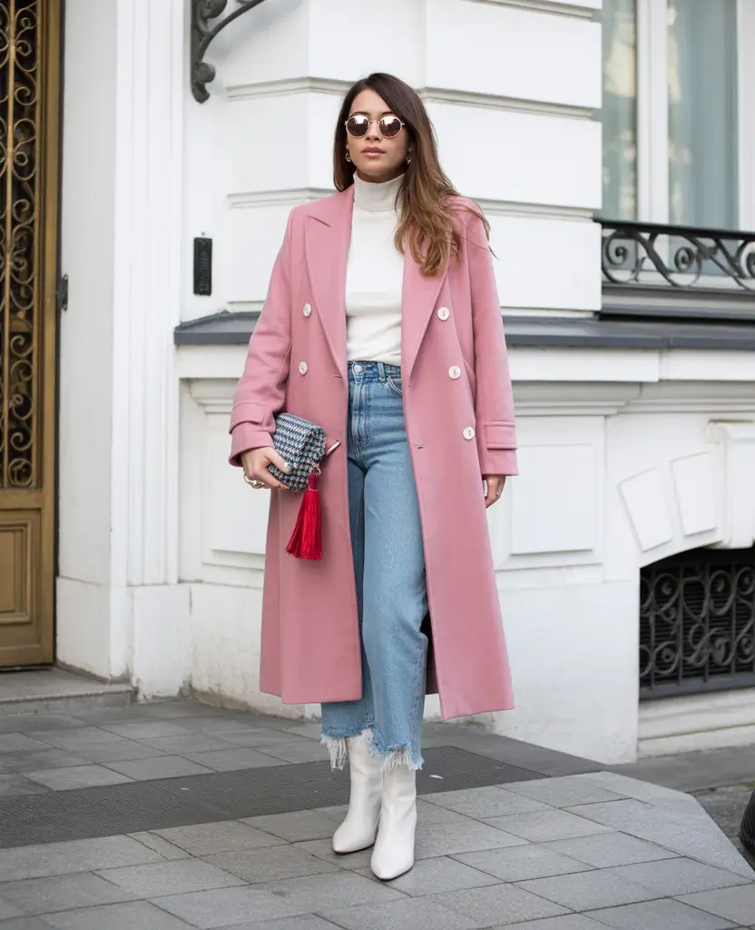 winter capsule wardrobe Playful Pastels in Pink