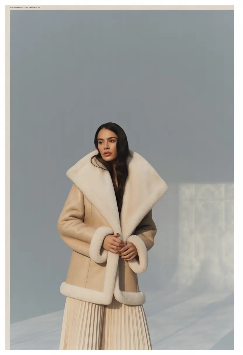 winter fashion inspo outfits Shearling Glamour