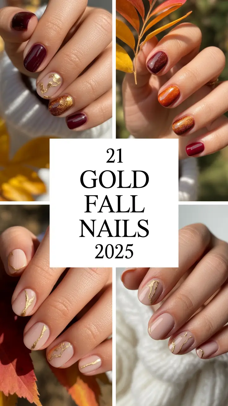 Gold Fall Nails 2025: Trendy Designs & Inspo for Every Style