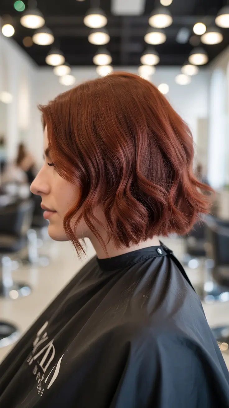 hair-color-ideas-for-brunettes-for-winter-red-dark-auburn-brown-Chic-Short-Auburn-Bob