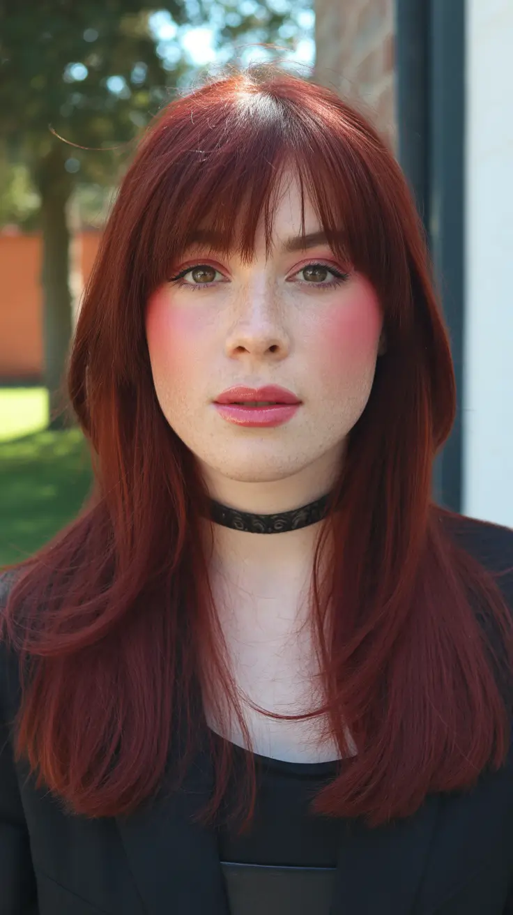 brunettes-red-dark-Deep-Red-Auburn-with-Bangs