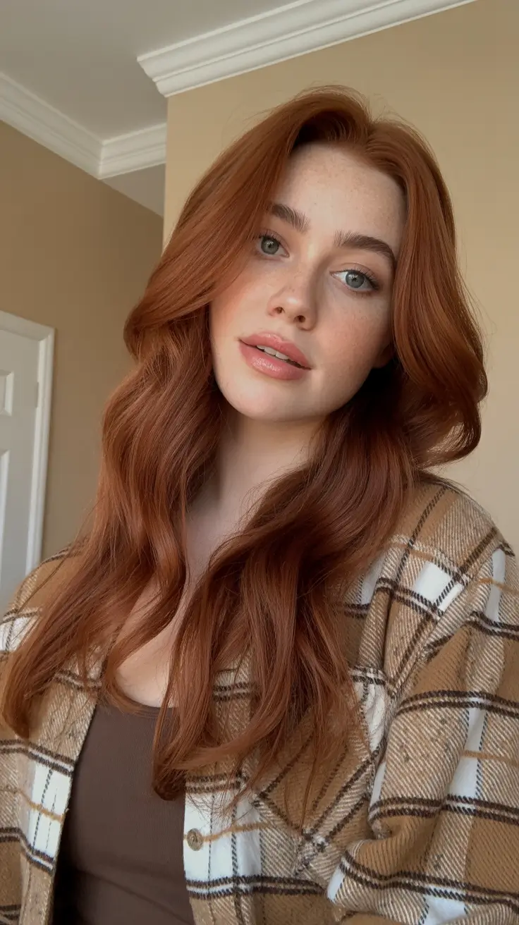 auburn-hair-color-with-highlights-winter-Copper-Auburn-with-Soft-Volume