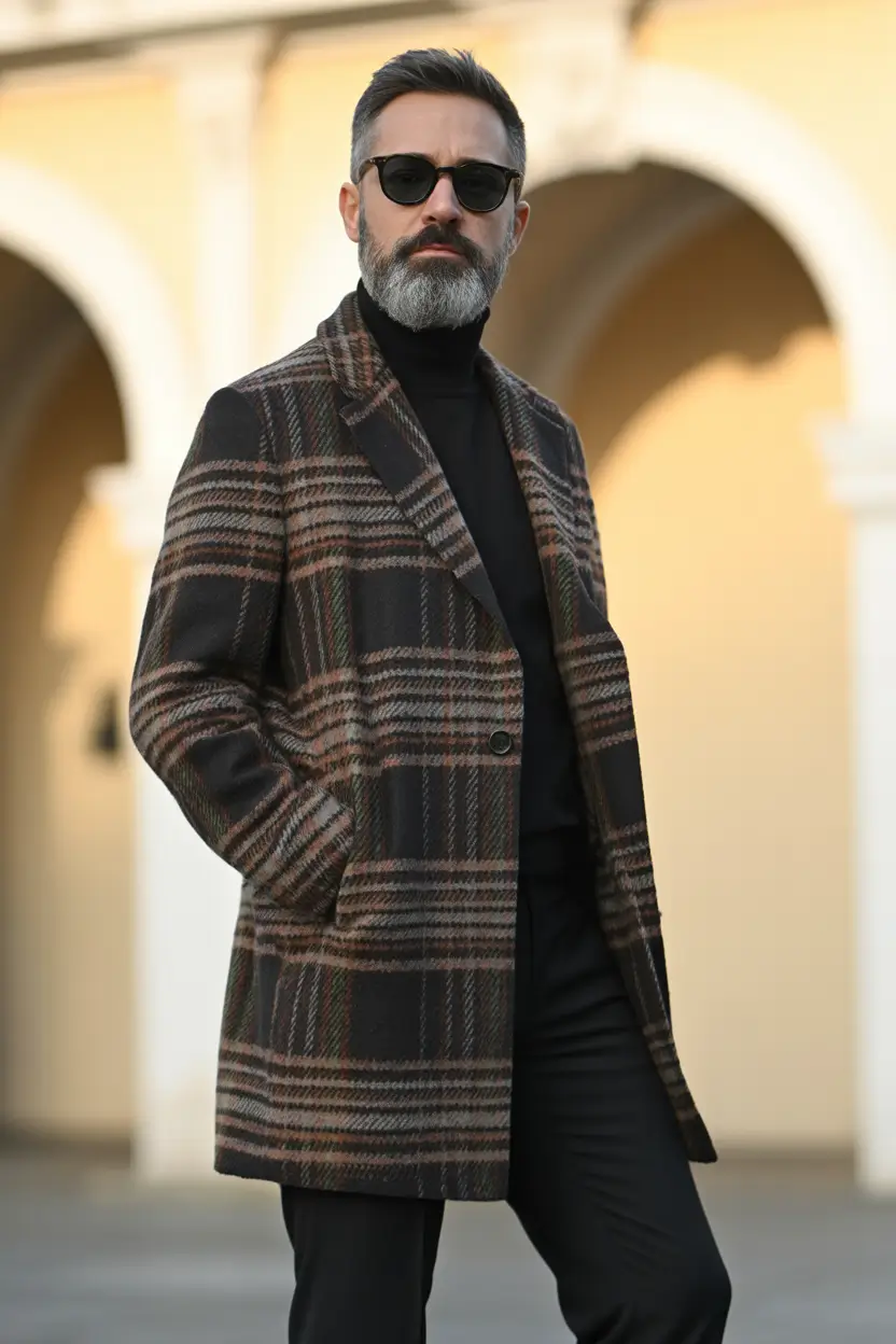 winter-outfits-men-2026-checks