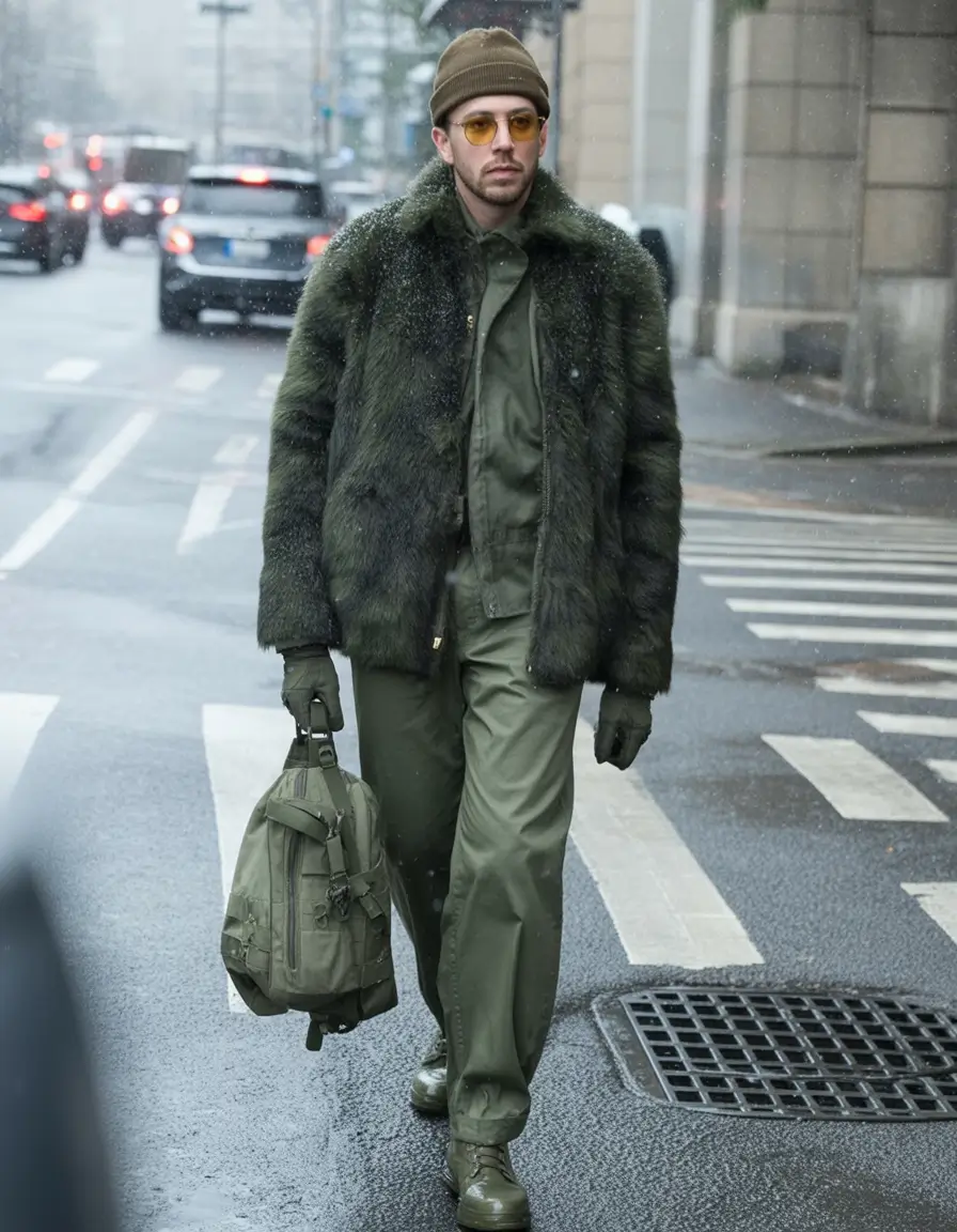 winter-outfits-men-2026-military-green