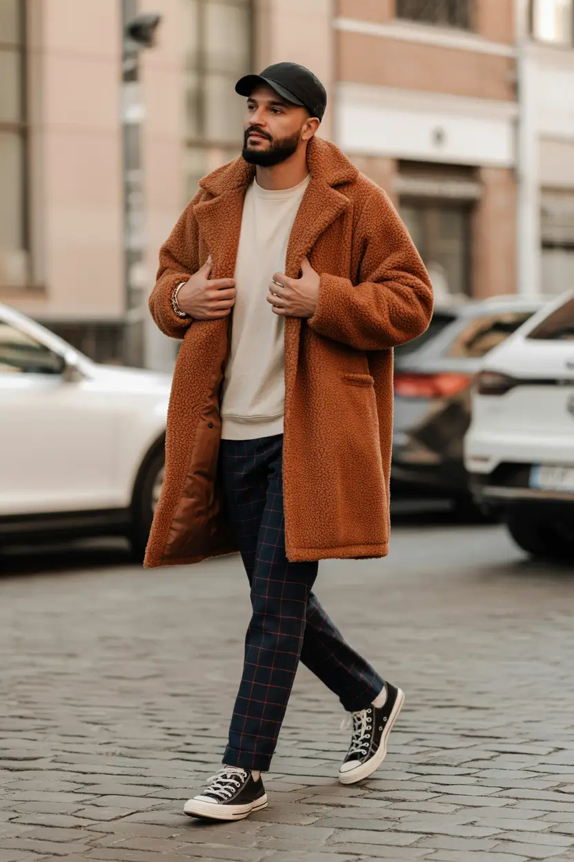 winter-outfits-men-2026-teddy-coat