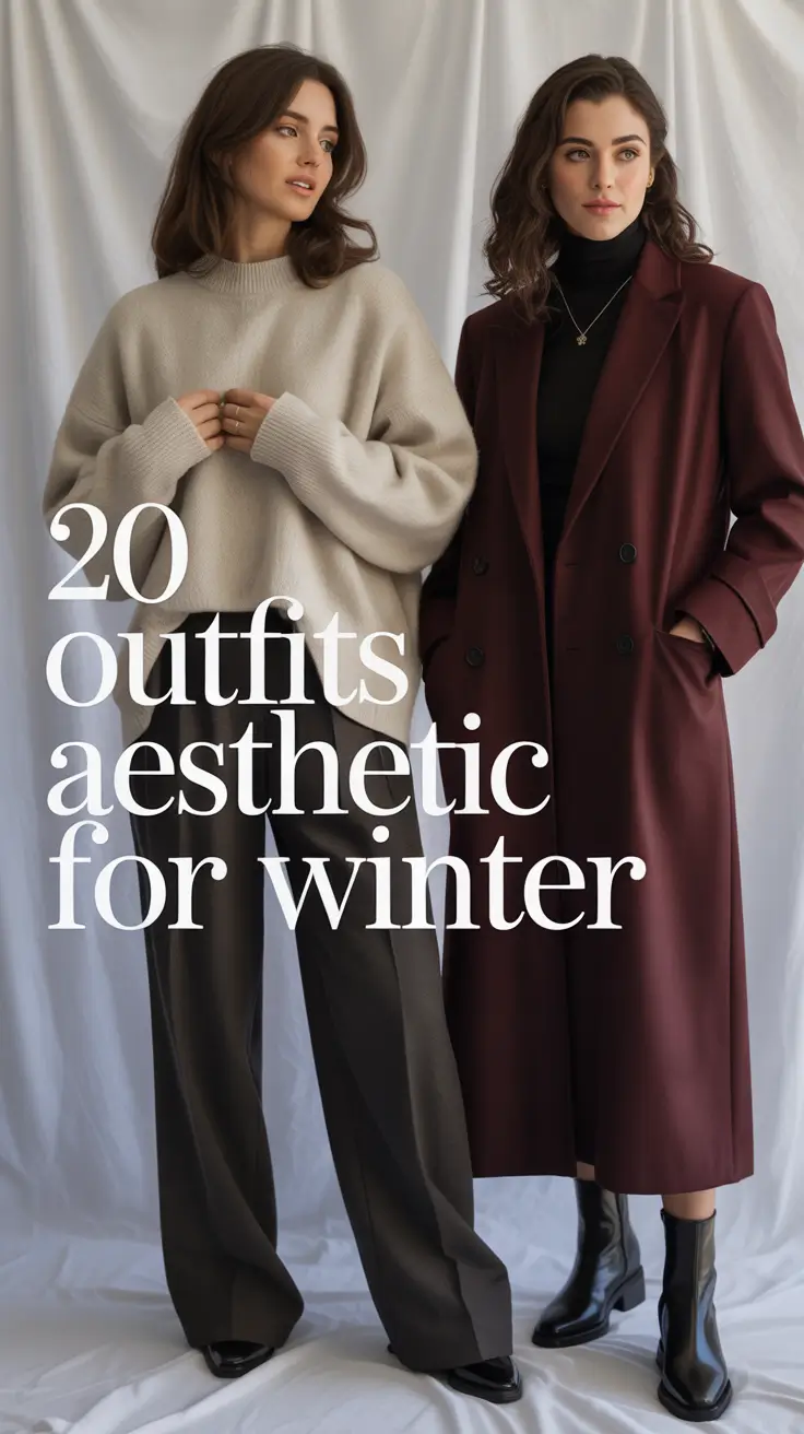Outfits Aesthetic for Winter 2025 - 2026: Chic Warm Style Inspiration