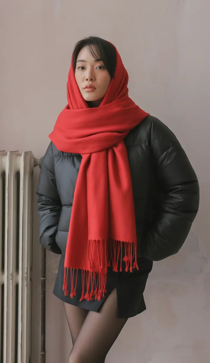 winter outfits 2025 women Scarlet Accent Drama