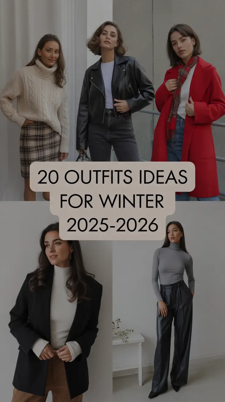 Outfits Ideas for Winter 2025–2026: Classy & Chic Inspo for Women