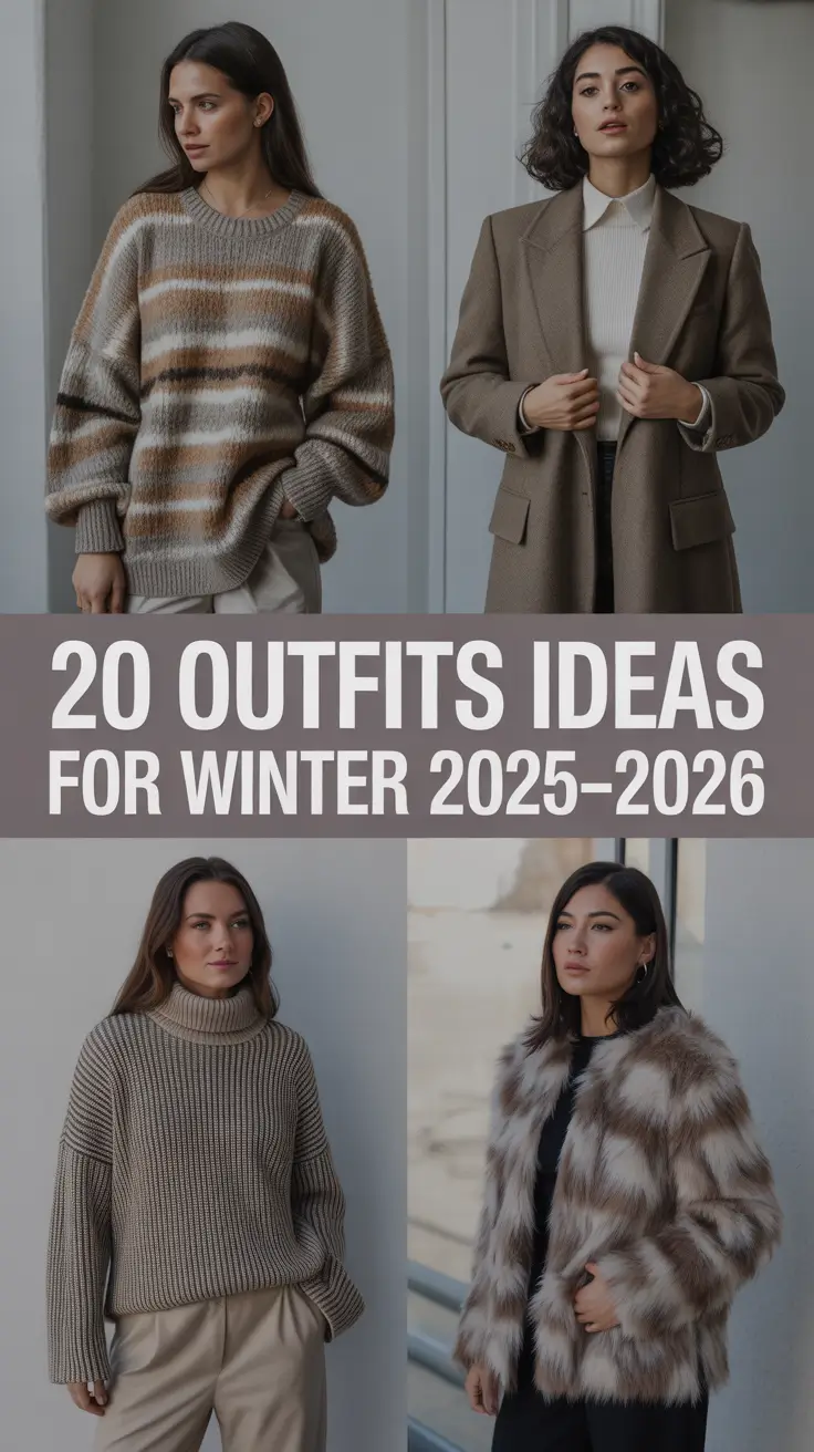 Outfits Ideas for Winter 2025–2026: Classy & Chic Inspo for Women