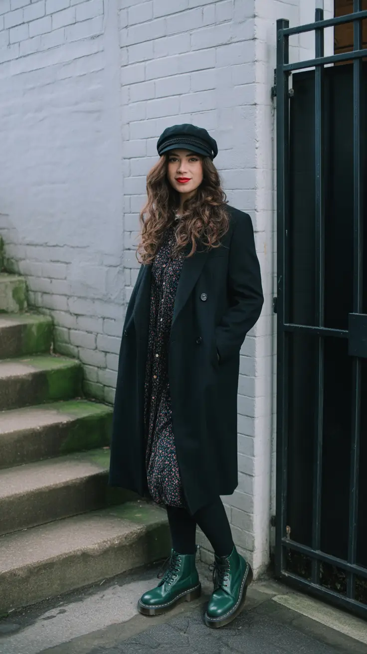 Stylish Winter Outfit Inspo 2025-2026 Playful Dark Romance