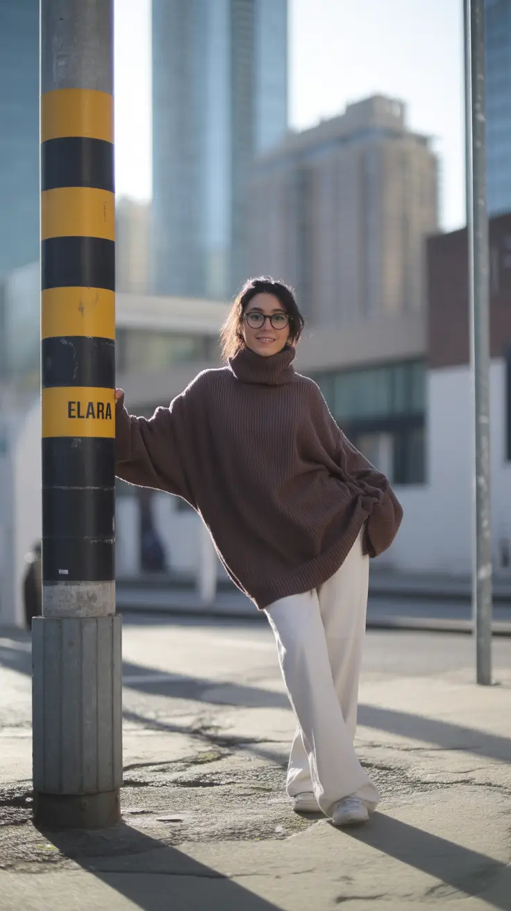 Stylish Winter Outfit Inspo 2025-2026 Relaxed Knit Simplicity