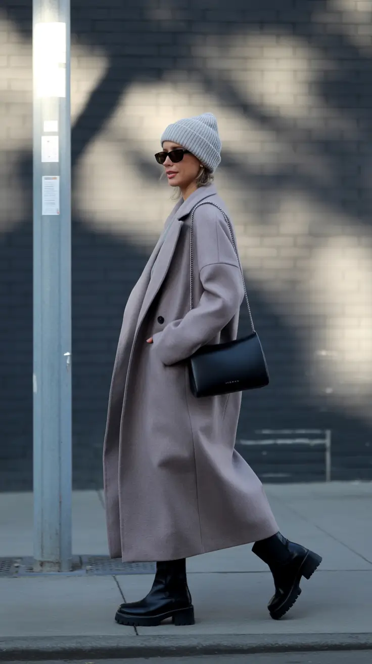 Stylish Winter Outfit Inspo 2025-2026 Urban Comfort in Neutrals