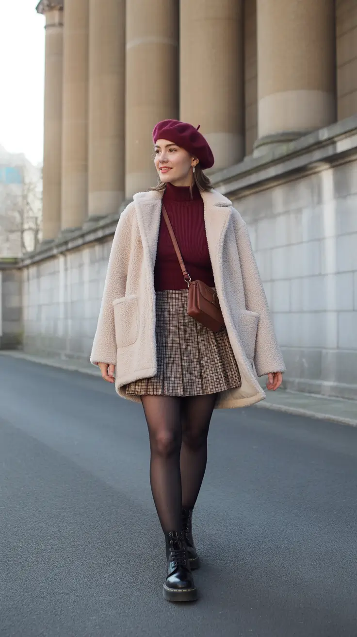 Stylish Winter Outfit Inspo 2025-2026 Parisian Prep with a Cozy Edge