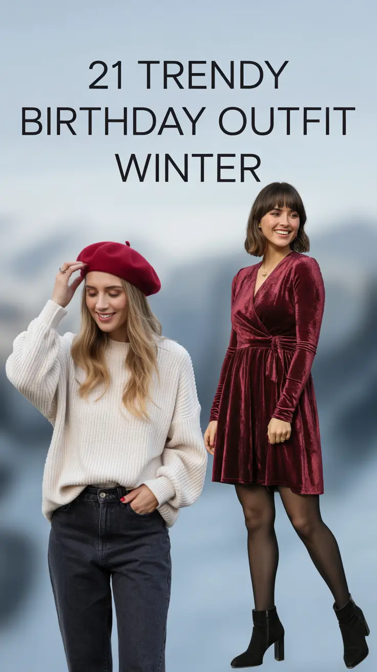 Trendy Birthday Outfit Winter 2025 – Classy & Chic Inspiration for Women