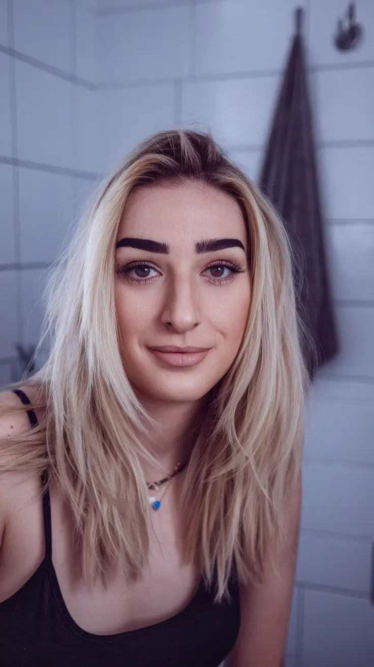 fall and winter hair color ideas 2025 Soft Blonde Layers