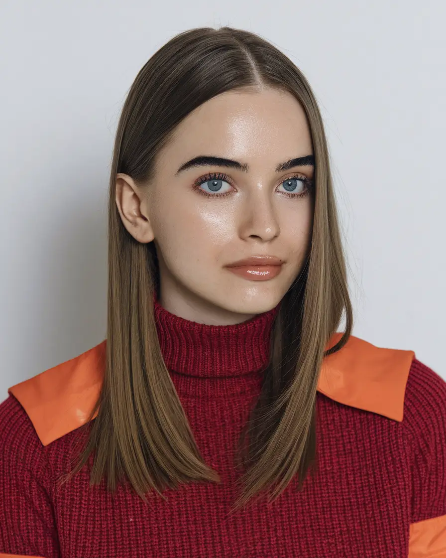 fall and winter hair color ideas 2025 Glossy Chestnut Sleekness