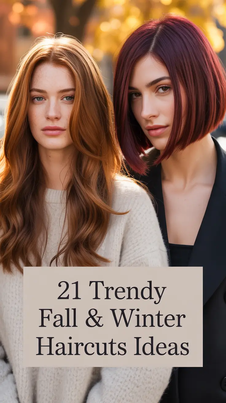 Trendy Fall & Winter Haircuts Ideas 2025–2026: Fresh Styles & Inspiring Trends