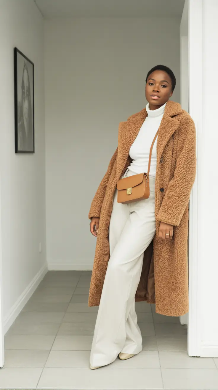 winter going out outfit night Effortless Neutral Layers