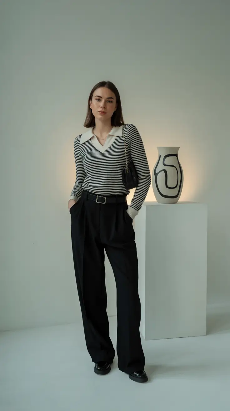 winter going out outfit night Classic Parisian Ease