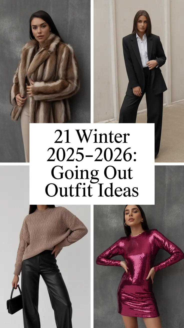 Winter 2025–2026: Going Out Outfit Ideas for Bars, Clubs & Cold Nights