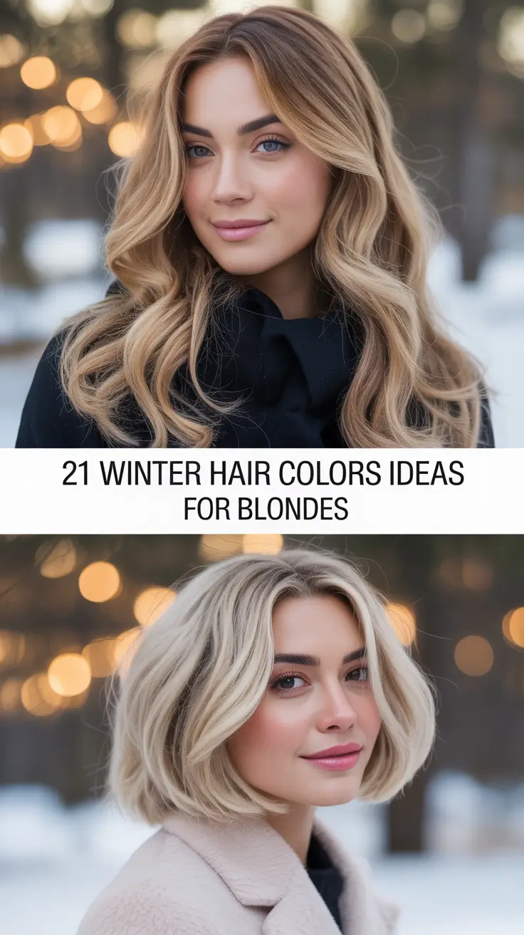 Winter 2025–2026 Hair Colors Ideas for Blondes: Chic & Cool Looks