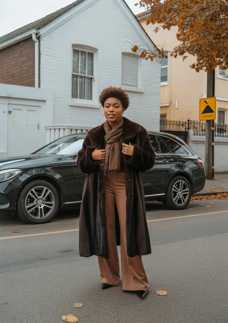 winter outfits black girls fashion ideas Chocolate Tones with Depth