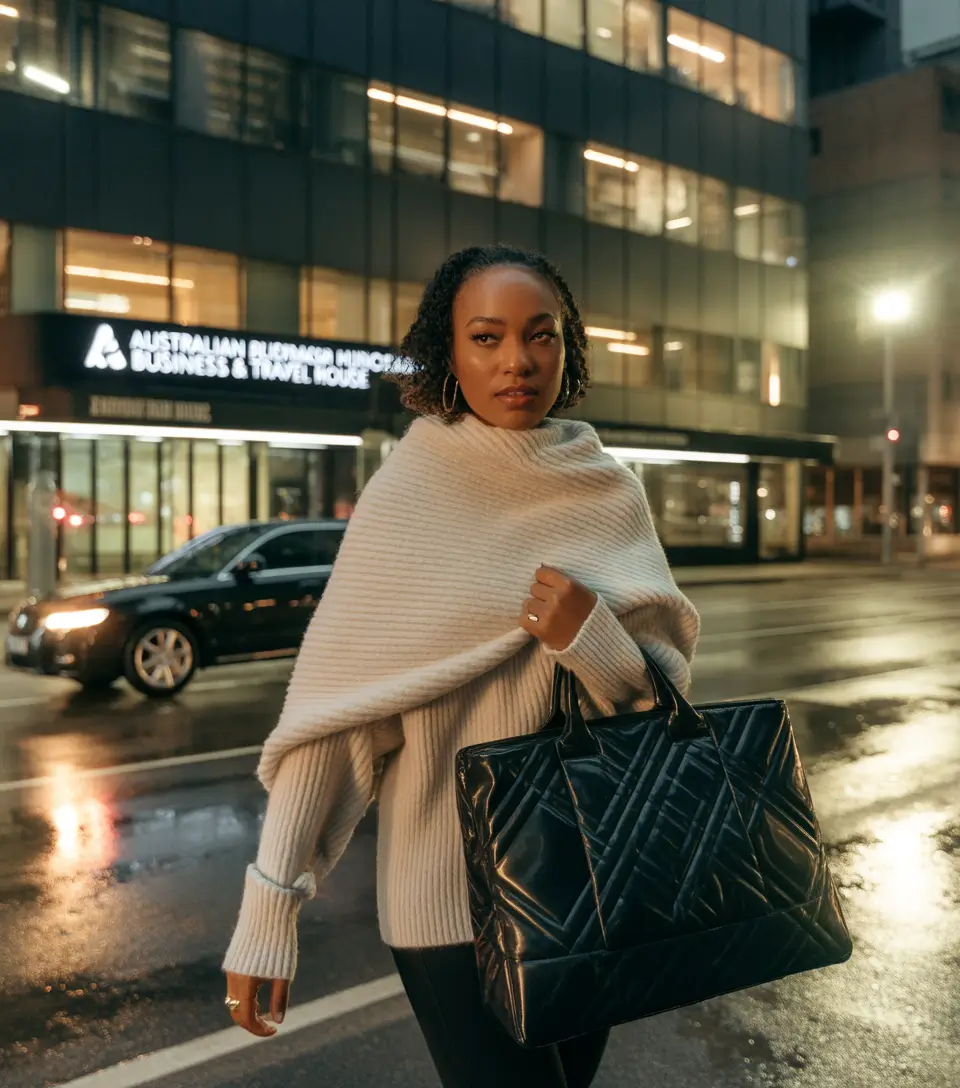 winter outfits black girls fashion ideas Evening Warmth with a Twist