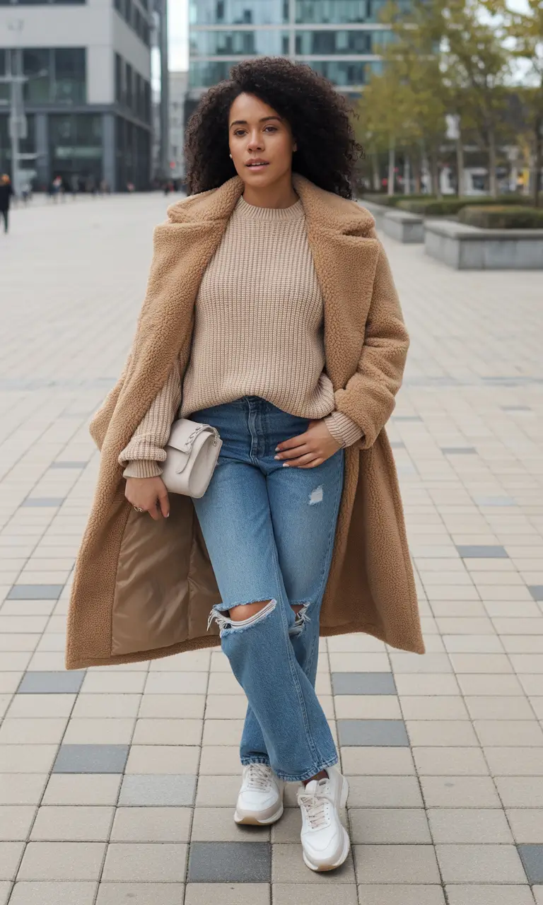 winter outfits black girls fashion ideas Casual Camel Layers