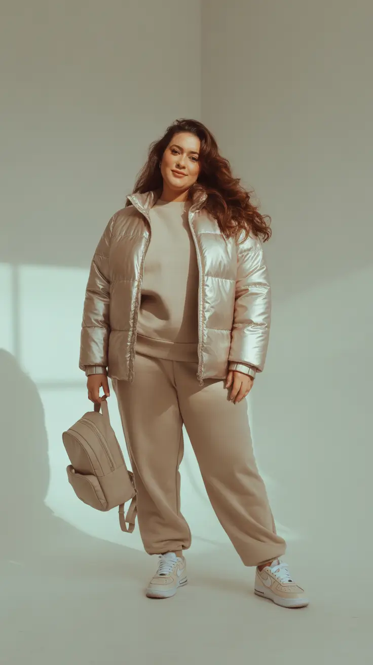 winter capsule wardrobe plus size women Relaxed Plaid for Everyday