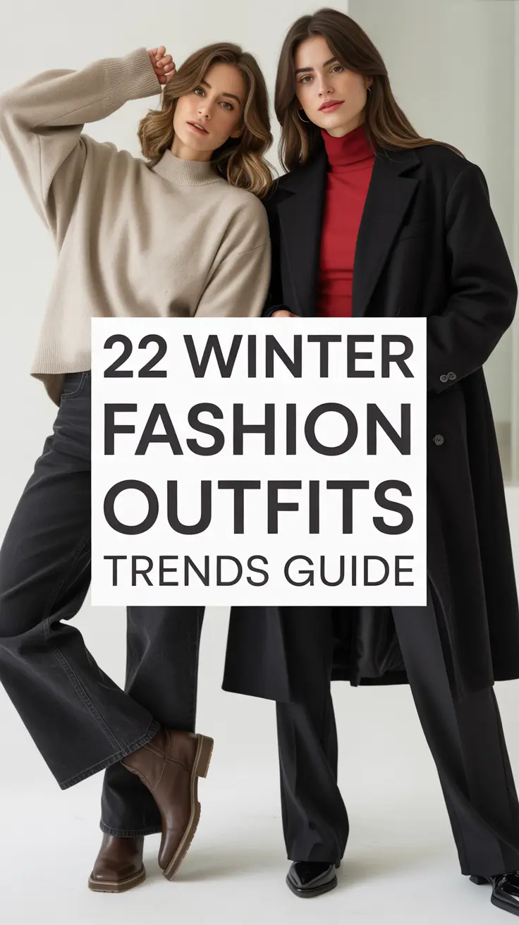 Winter Fashion Outfits 2025 / 2026 Trends Guide: Classy Chic & Casual Style Inspiration