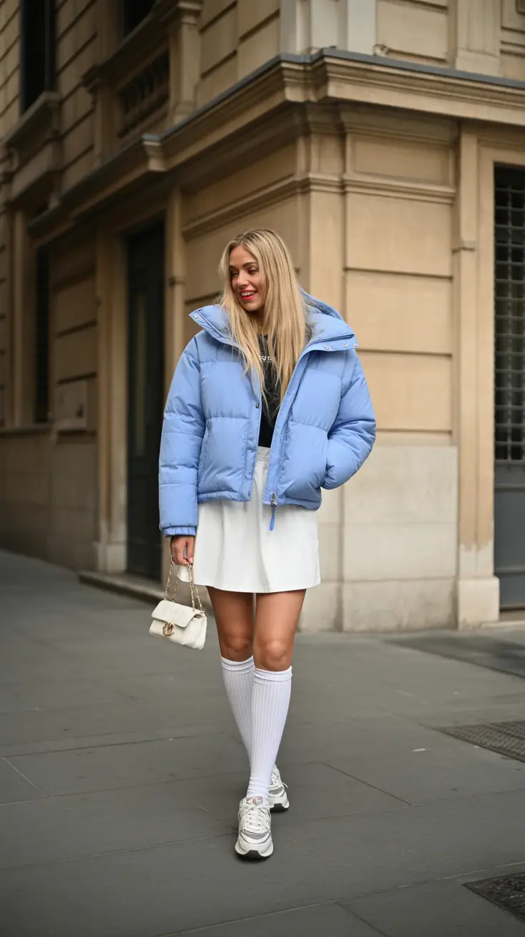 Winter Fashion Outfits NYC 2025 2026 Sporty Frost