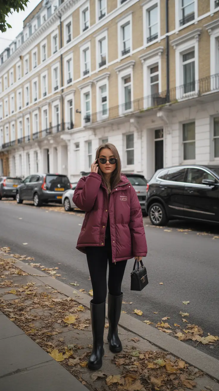 Winter Fashion Outfits NYC 2025 2026 Burgundy Boldness