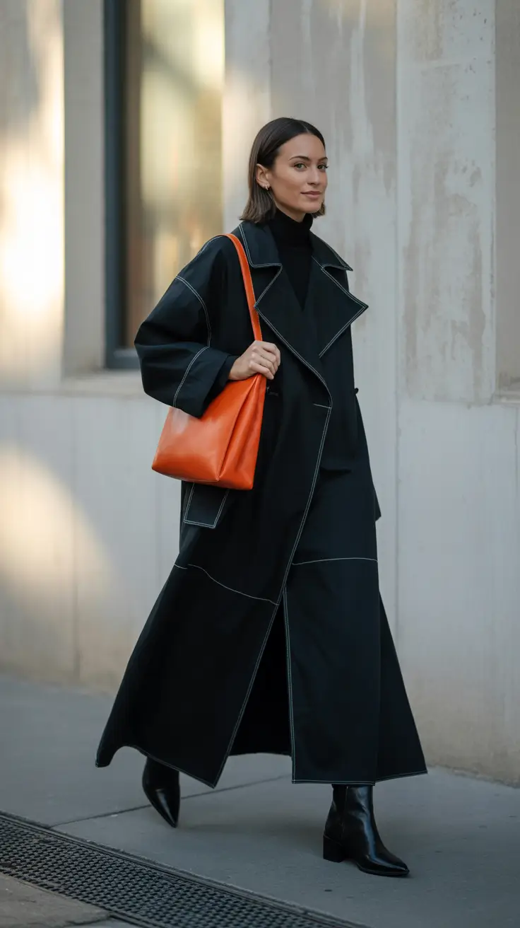 Winter Fashion Outfits NYC 2025 2026 Oversized Minimalism