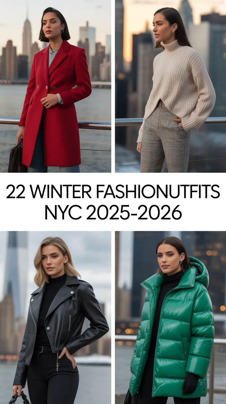 Winter Fashion Outfits NYC 2025–2026: Chic Street Style Ideas for Cold Weather