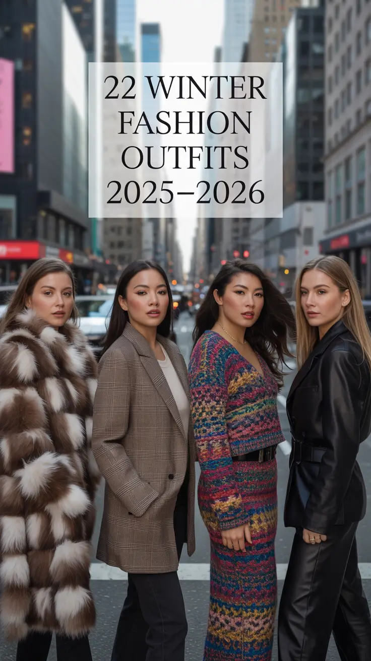 Winter Fashion Outfits NYC 2025–2026: Chic Street Style Ideas for Cold Weather