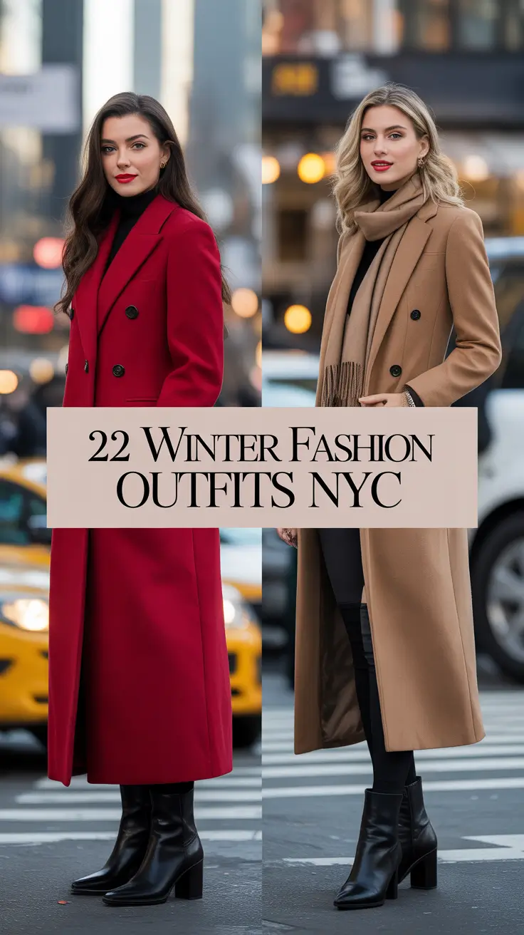 Winter Fashion Outfits NYC 2025–2026: Chic Street Style Ideas for Cold Weather