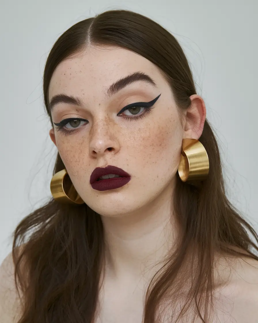 winter hair colors ideas 2025 2026 Subtle Chestnut for Cool Contrast