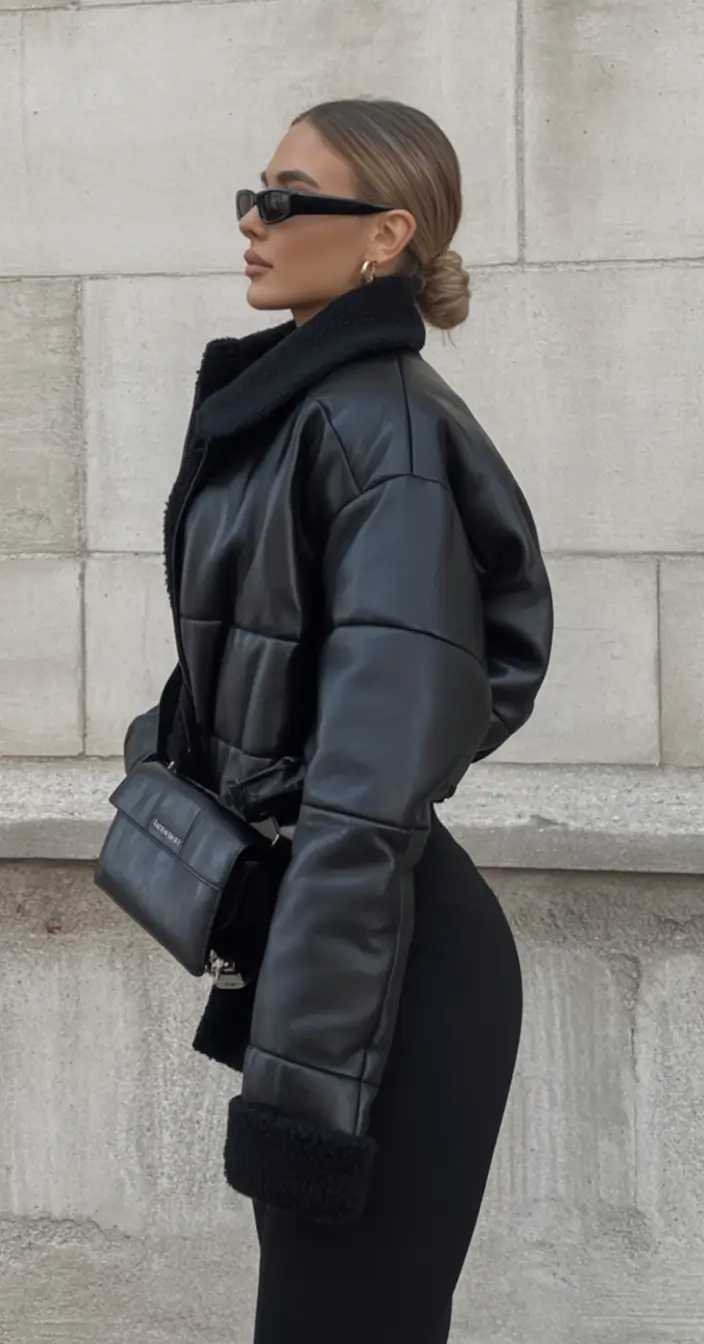 Winter outfits cold classy chic elegant Edgy Minimalism
