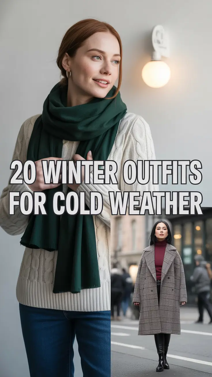 Winter Outfits for Cold Weather 2025 - 2026: Classy, Casual & Street Style Looks